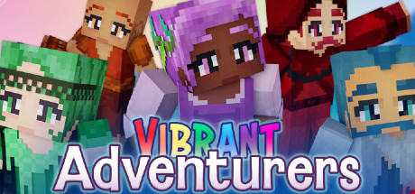 Game Minecraft: Vibrant Adventurers Volume 1, 2 and 3